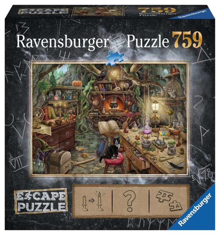759 pcs - The Witches Kitchen Escape Puzzle
