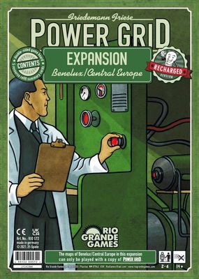 Power Grid: Benelux/Central Europe Recharged Expansion