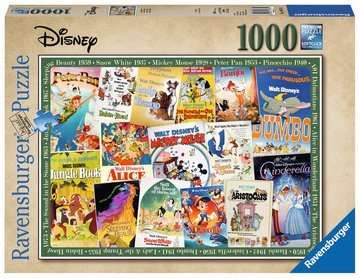 1000 pcs - Disney Vintage Movie Posters