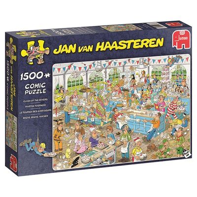 1500 pcs - Jan van Haasteren: Clash of the Bakers