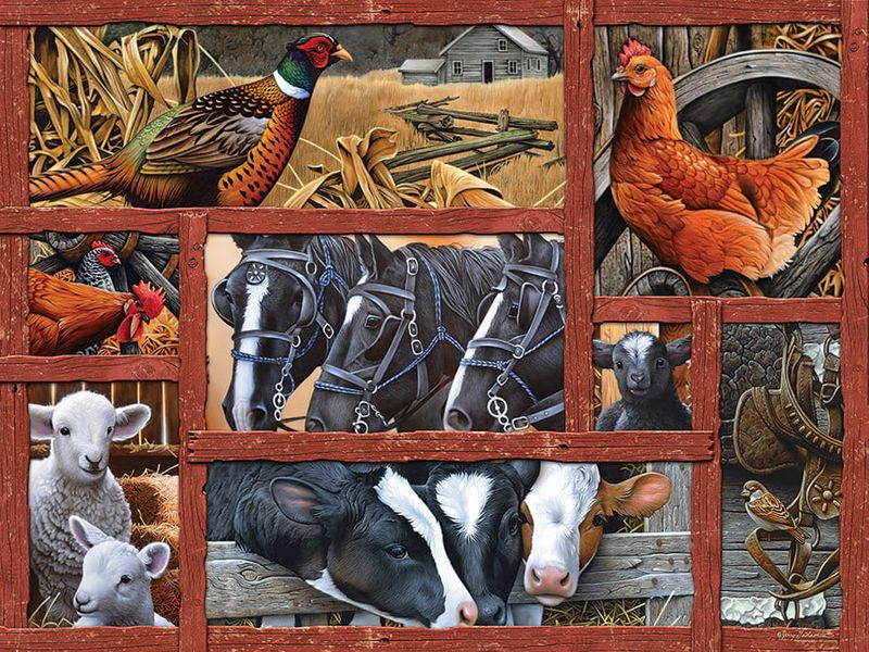 275 pcs - Farmyard Friends (Easy Handling)