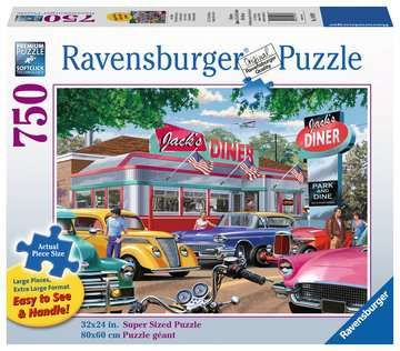 750 pcs - Meet you at Jack&#39;s Diner (Large Piece Format)