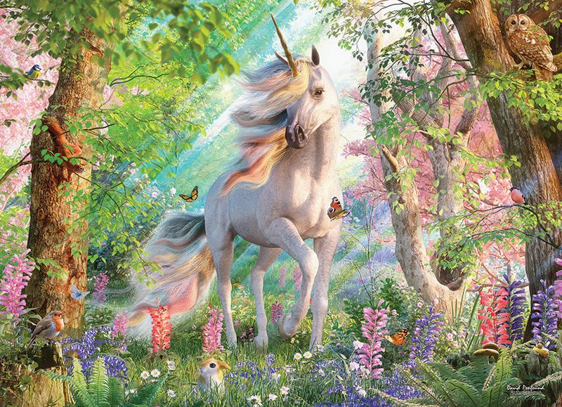 500 pcs - Unicorn in the Woods