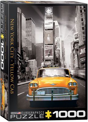 1000 pcs - New York City Yellow Cab