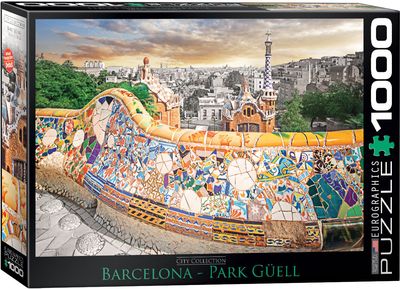 1000 pcs - Barcelona Park Güell