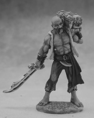 Dark Heaven Legends: Hajad, Torgan Pirate with Loot