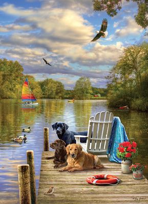 1000 pcs - Dog Day Afternoon