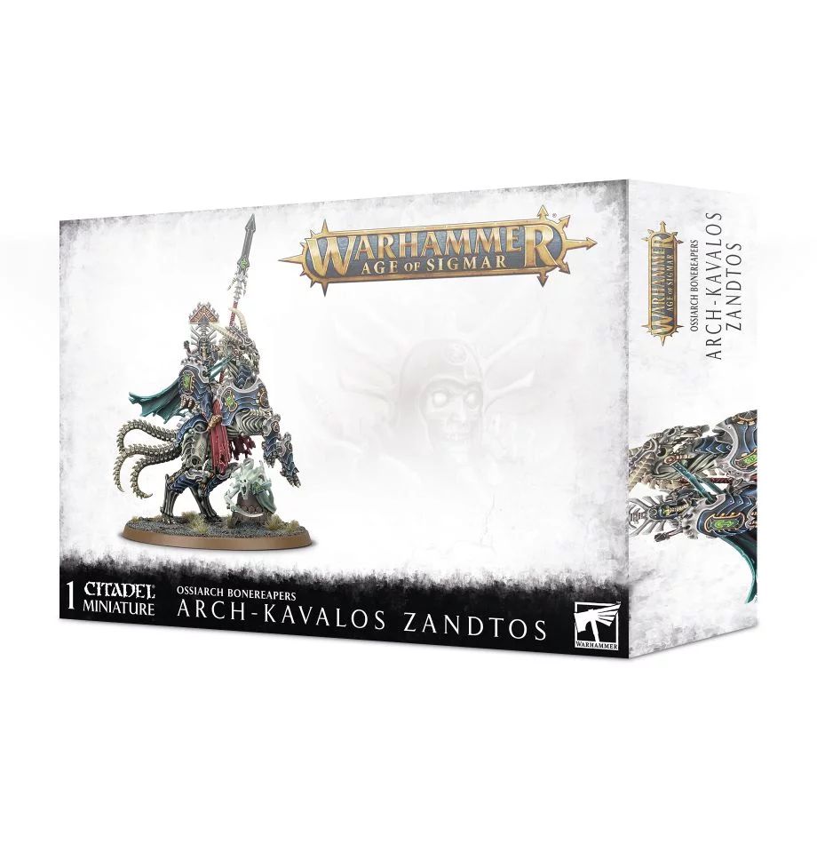 Warhammer Age of Sigmar: Ossiarch Bonereapers - Arch-Kavalos Zandtos