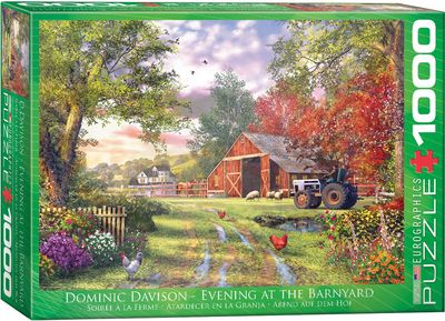 1000 pcs - Evening at the Barnyard