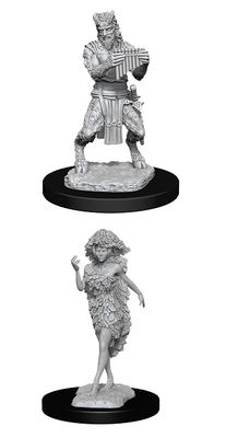 Nolzur's Marvelous Miniatures: Satyr &amp; Dryad