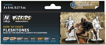 Vallejo: Wizkids Premium Set Fleshtones