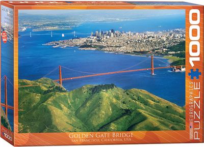 1000 pcs - Golden Gate Bridge California
