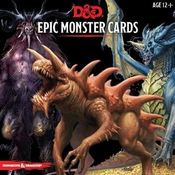 Dungeons &amp; Dragons 5E: Epic Monster Cards