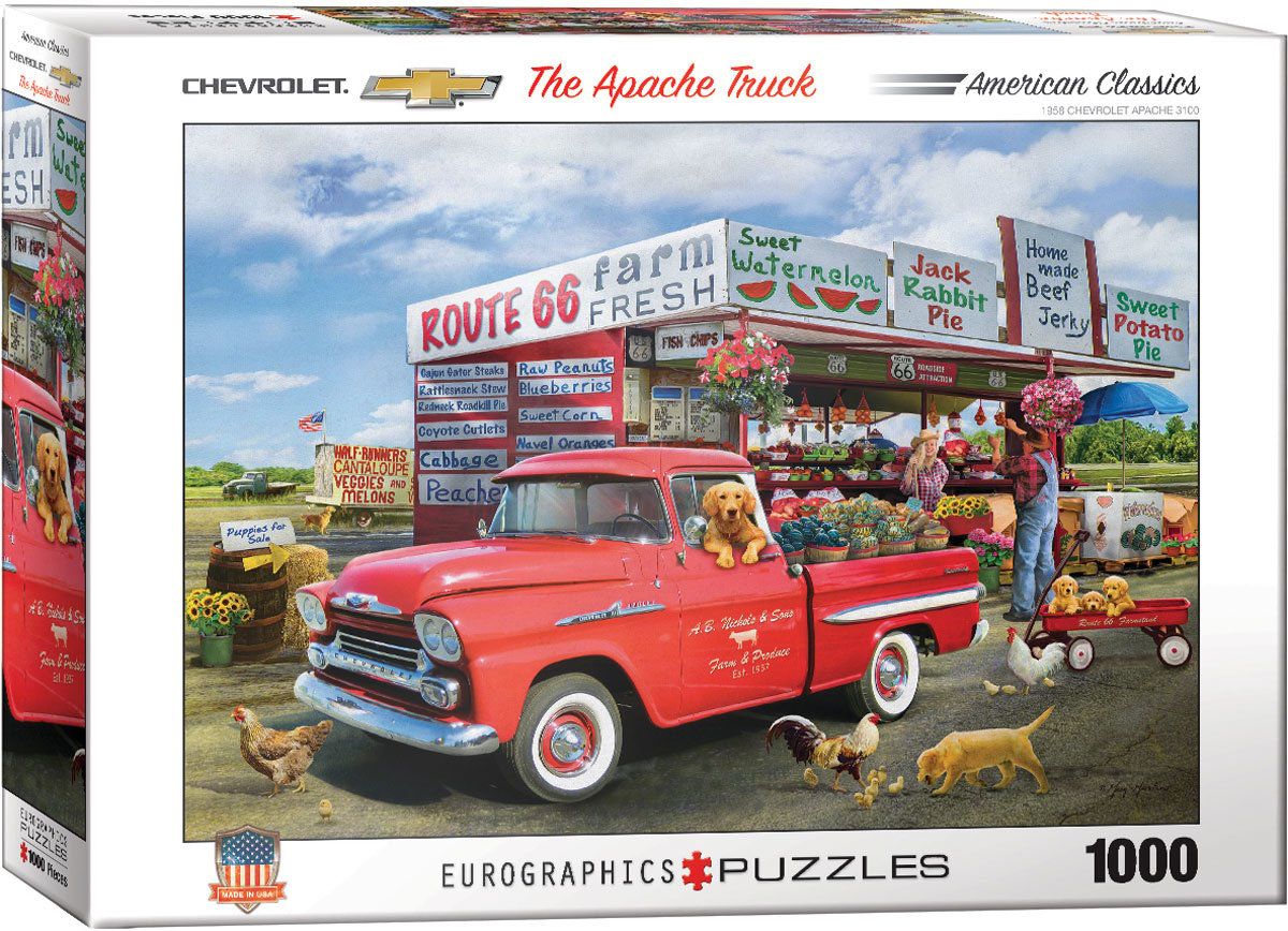 1000 pcs - The Apache Truck