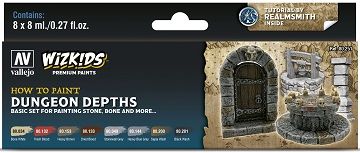Vallejo: Wizkids Premium Set Dungeon Depths