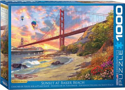 1000 pcs - Sunset at Baker Beach