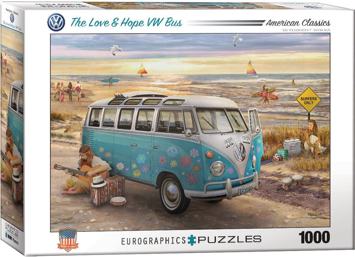 1000 pcs - The Love &amp; Hope VW Bus