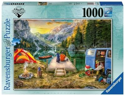 1000 pcs - Wanderlust: Calm Campsite