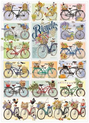 1000 pcs - Bicycles