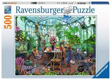 500 pcs - Greenhouse Mornings