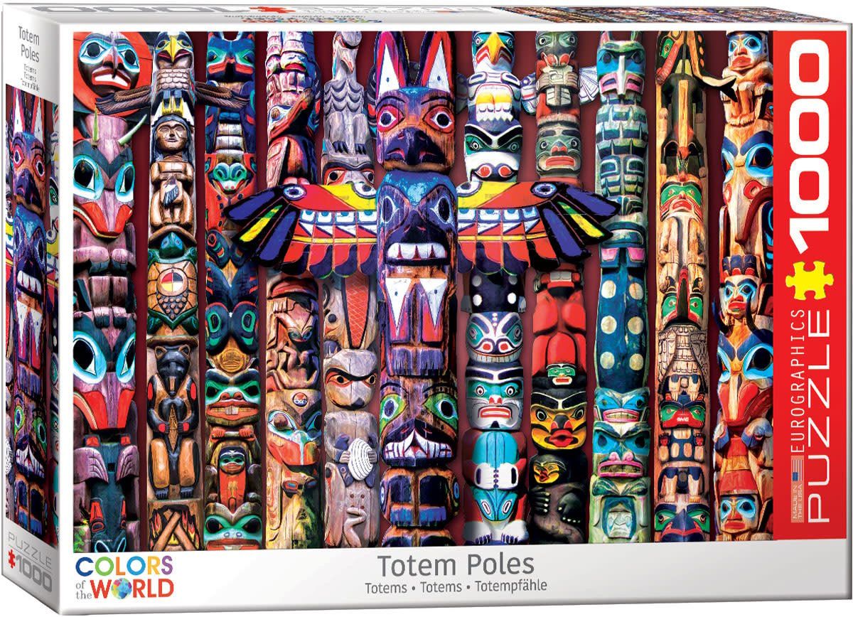 1000 pcs - Totem Poles