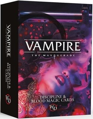 Vampire: The Masquerade Discipline/Blood Card Deck