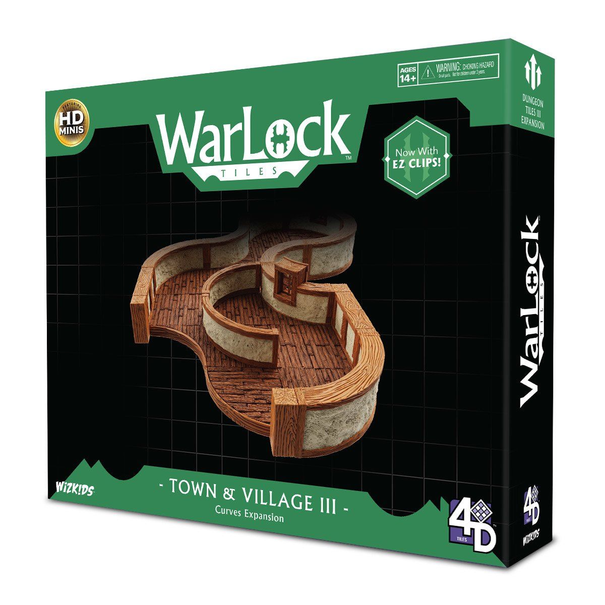Warlock Tiles: Town &amp; Village 3 - Curves Expansion