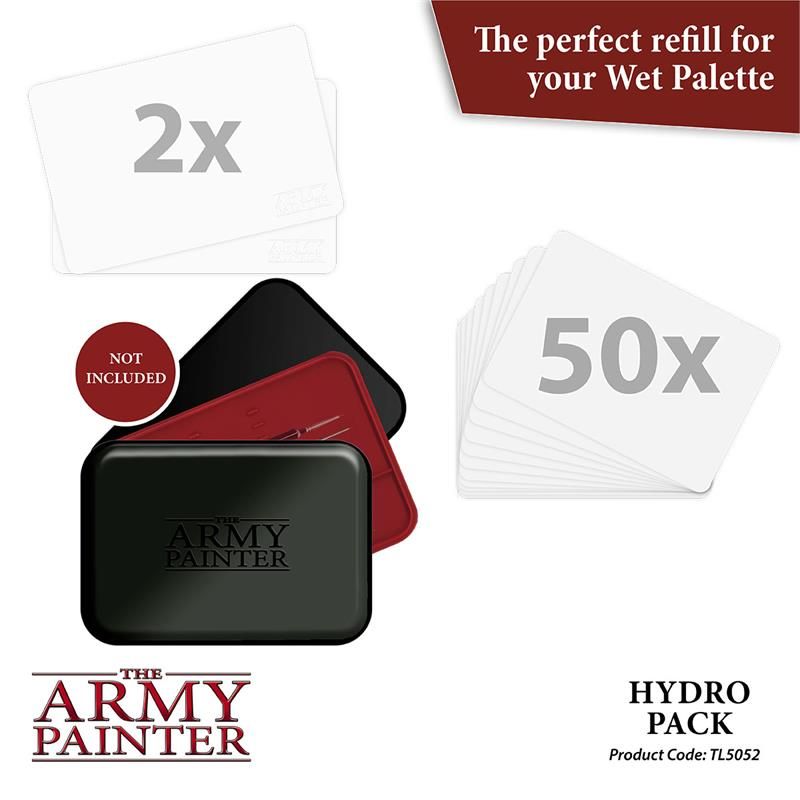 Miniature &amp; Model Tools: Wet Palette Hydro Pack (Replacement foam and sheets)