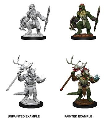 Nolzur's Marvelous Miniatures: Lizardfolk &amp; Shaman