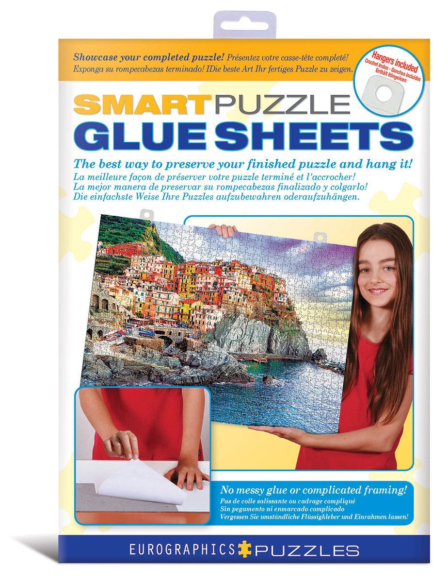 Smart Puzzle - Glue Sheets (8 sheets per package)
