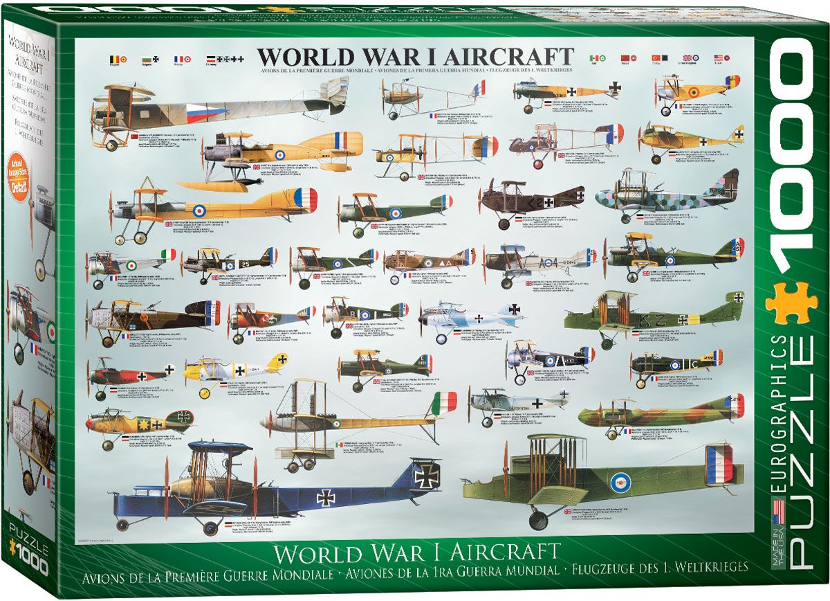 1000 pcs - World War I Aircraft