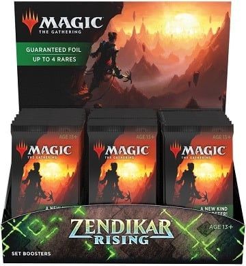 Magic The Gathering TCG Zendikar Rising Set Booster Box
