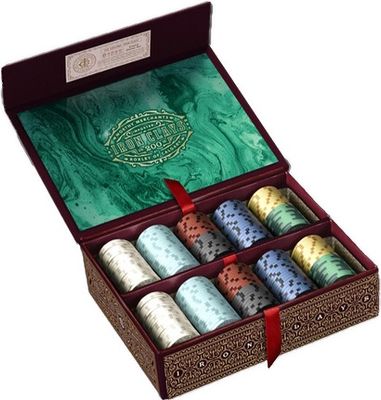 Brass: Iron Clays 200 Printed Box with Chips Accessory
