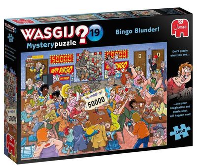 1000 pcs - WASGIJ Mystery: #19, Bingo Blunder!