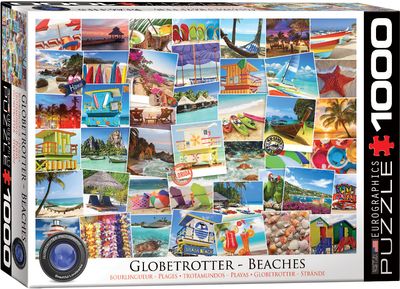 1000 pcs - Globetrotter: Beaches
