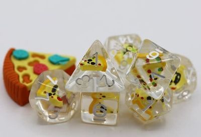 7-Piece RPG Dice Set: Interior Design (Assorted Designs)