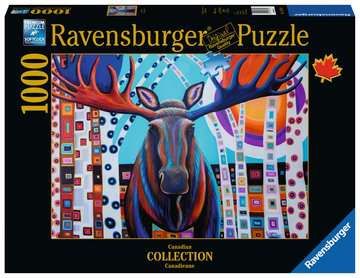 1000 pcs - Canadian Collection: Winter Moose