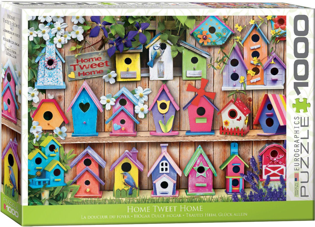 1000 pcs - Home Tweet Home Bird Houses