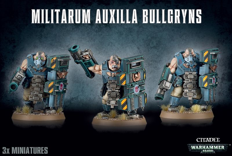 Warhammer 40K: Astra Militarum - Bullgryns