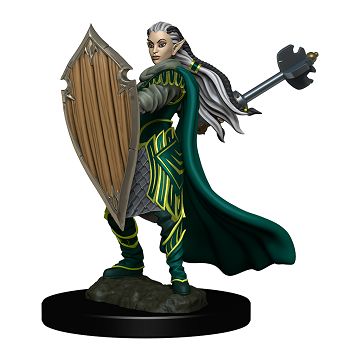 D&amp;D Icons of the Realms: Elf Paladin Female Premium Painted Miniature