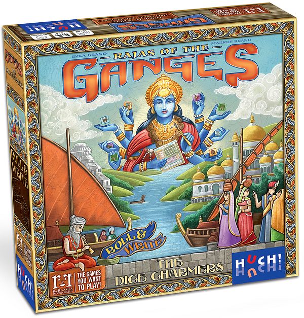 Rajas of the Ganges: Dice Charmers Roll &amp; Write