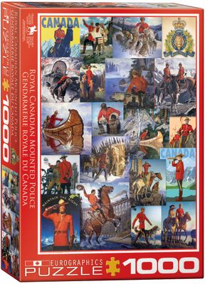 1000 pcs - Royal Canadian Mounted Police