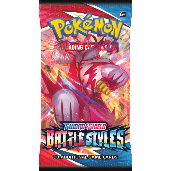 Pokemon TCG - Sword &amp; Shield: Battle Styles Booster Pack