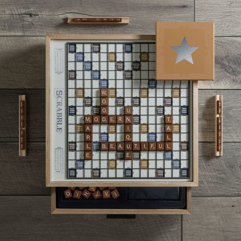 Scrabble Maple Luxe Edition