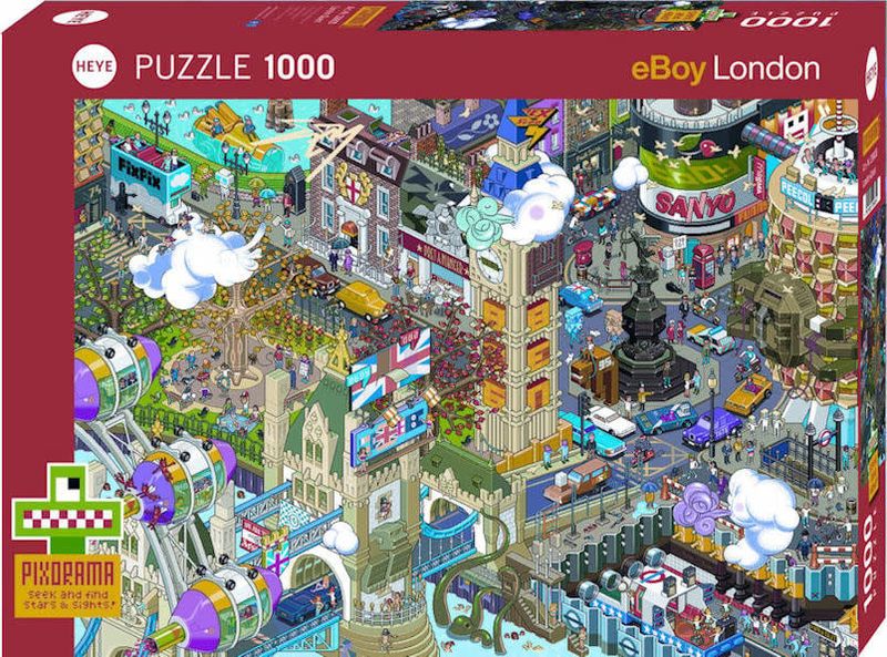 1000 pcs - Pixorama: London Quest (eBoy)