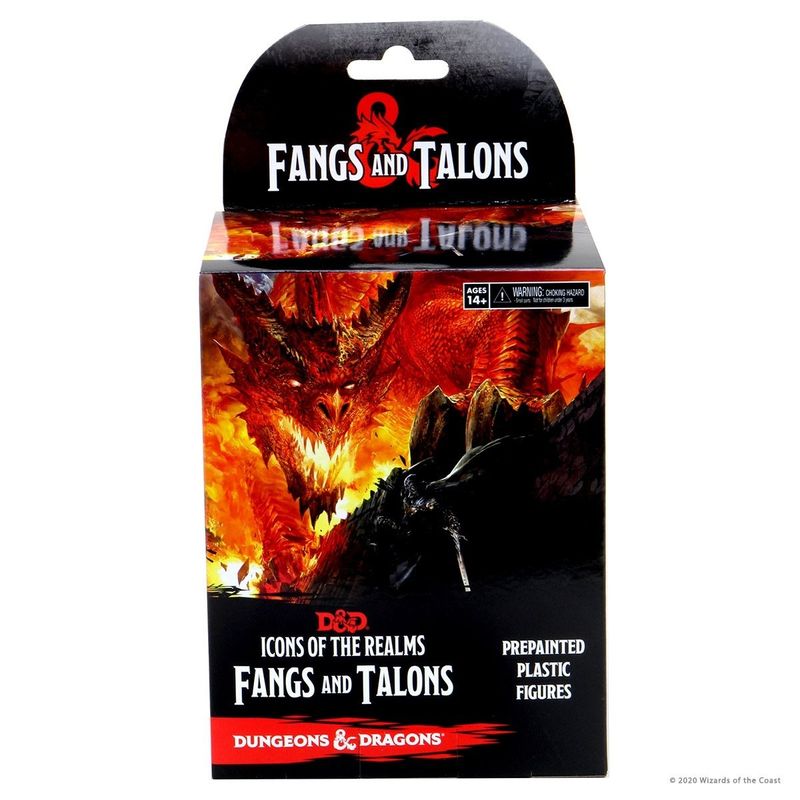 D&amp;D  Icons of the Realms: Miniature Booster - Fangs and Talons