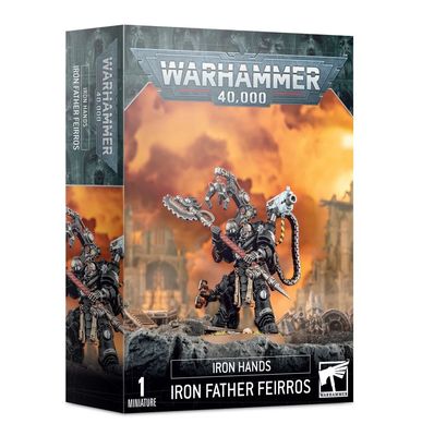 Warhammer 40K: Space Marines (Iron Hands) - Iron Father Feirros