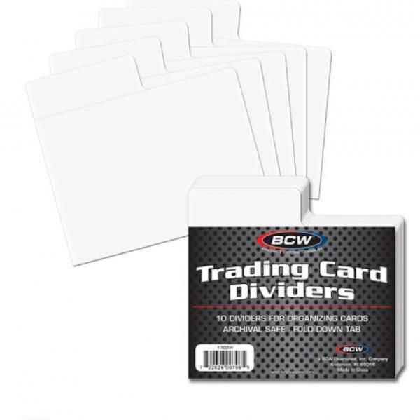 Card Dividers - Horizontal - 10/pk