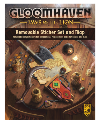 Gloomhaven: Jaws of the Lion Removable Sticker Set