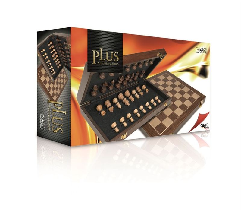 Chess Set 16&quot; - Foldable Board (2.5&quot; King)